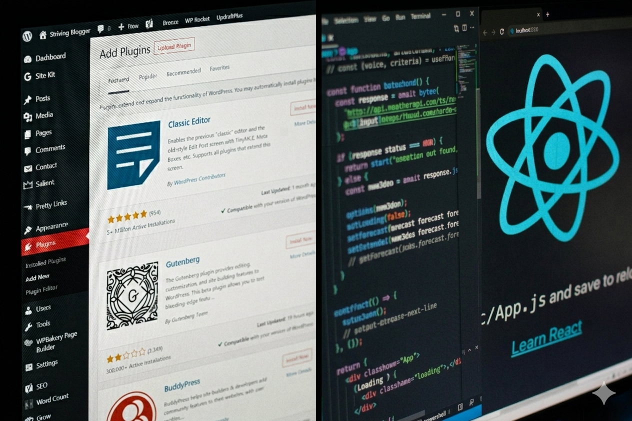 When a Website Builder Makes Sense (and When It Should Be Built from Scratch) — featured image